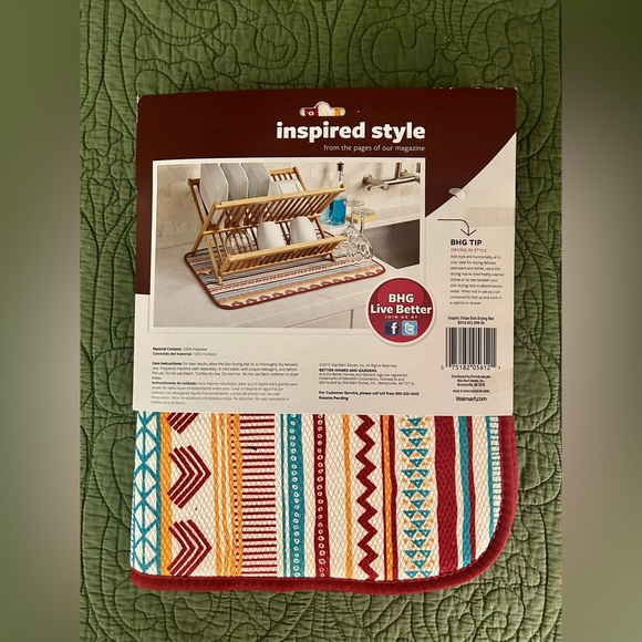 NWT Better Homes And Gardens Extra Large Drying Mat - Picture 2 of 2